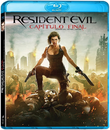 Resident Evil Capítulo Final Blu Ray Película Nuevo