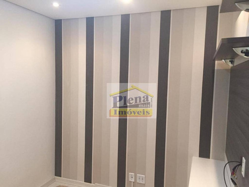 Imagem 11 de 15 de Apartamento Com 2 Dormitórios Para Alugar, 50 M² Por R$ 842/mês - Jardim Santa Maria (nova Veneza) - Sumaré/sp - Ap0967