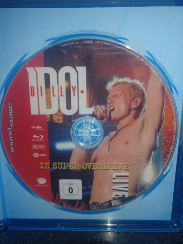 Blu-ray Billy Idol Live In Super Overdrive