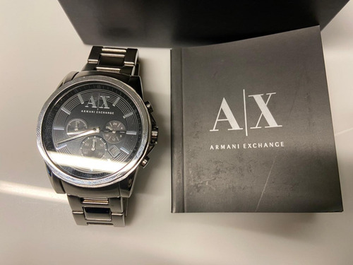 Relógio Masculino Armani Exchange Ax2084 Original Usado