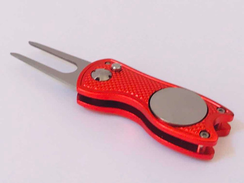 Imagen 1 de 4 de Arregla Divots Golf Rojo
