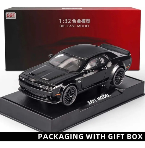 Dodge Challenger Hellcat De Coleccion Con Luces Y Sonidos