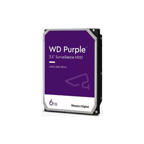 Wd Purple Wd64purz - Disco Duro - 6 Tb  -vigilancia  -sata 