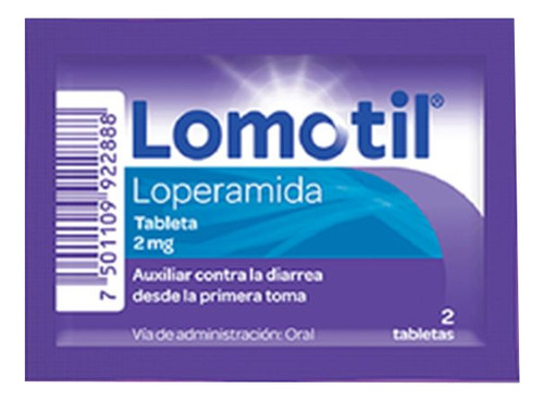 Lomotil 2mg Sach Tab 2 S