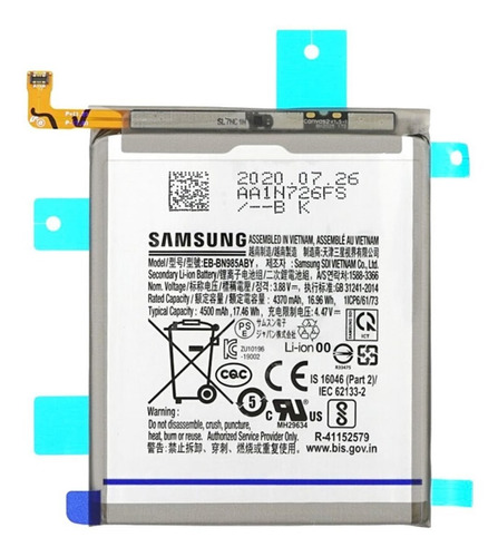 Bateria Original Samsung Note 20 N980 4300 Mah Genuina (Reacondicionado)