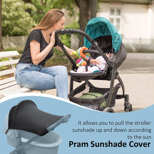 Funda Para Cochecito Con Protección Uv Sombrilla Para Cochec