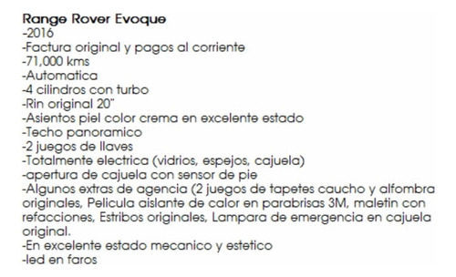 Range Rover Evoque