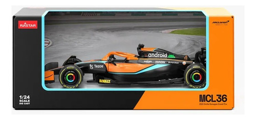 Miniatura Fórmula 1 Mclaren #4 Lando Norris (2022) - 1/24