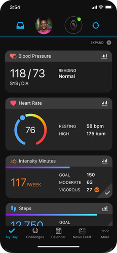 Monitor De Presión Arterial Garmin Index Bpm Con Pantalla