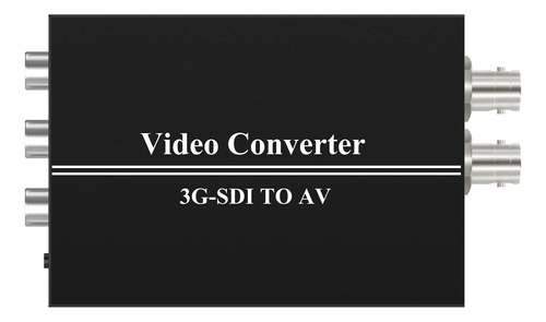 Convertidor 3g Sdi Av Bnc Rca Escalador De Audio Bucle ...