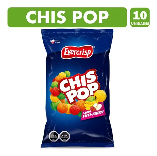 Chispop Tamaño Colación De Evercrisp (pack Con 10 Unidades)
