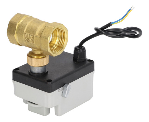 Válvula De Esfera Motorizada De 2 Fios E 2 Vias Normalmente