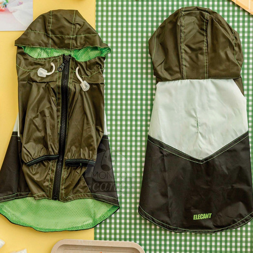 Piloto Tipo Capa Impermeable Perro Lluvia. Talles Grandes