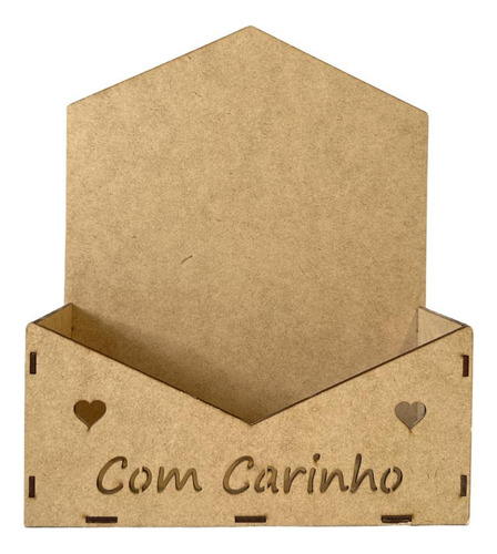 Caixa Envelope P/ Presente Cestas Cartas Flores 27x22x8- Mdf