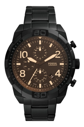 Reloj Hombre Fossil Bronson Chrono Acero