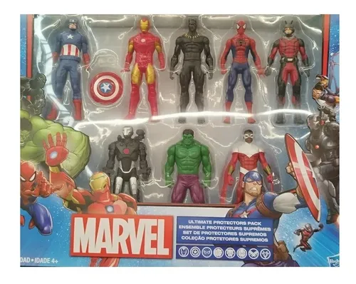 Figuras Marvel Muñecos De 6 Pulgadas 8 Piezas Coleccion Msi