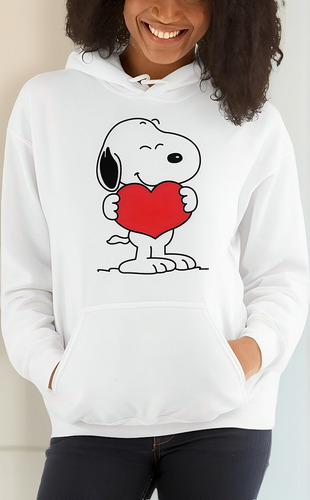 Sudadera Snoopy Te Doy Mi Corazón I Love