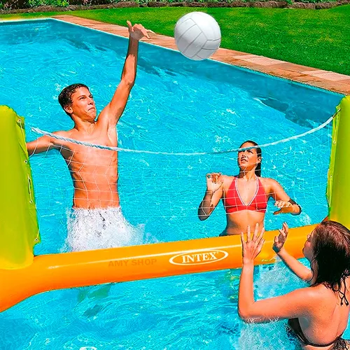 Juego Inflable Malla De Voleibol Para Piscinas 56508np Intex