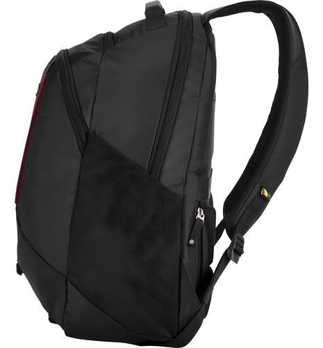 Mochila Case Logic Evolution Notebook 15 | Negro | Color negro | Color negro | Diseño de tela lisa
