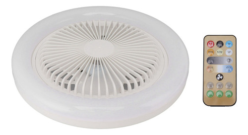 Mini Ventilador De Techo 2 En 1, E27, Led, 30 W, 85265 V, Co