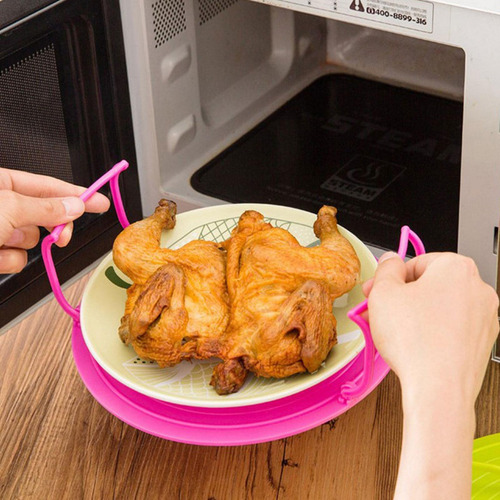 Bandeja De Microondas Plegable Rejilla Para Bandejas De Micr