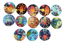 Comprar Lote 13 Tazos Formis Cianos Diferentes
