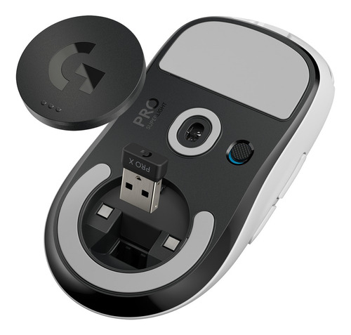 Logitech G Pro X Superlight Blanco Blanco