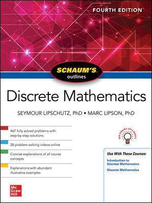 Libro Schaum's Outline Of Discrete Mathematics, Fourth Ed...