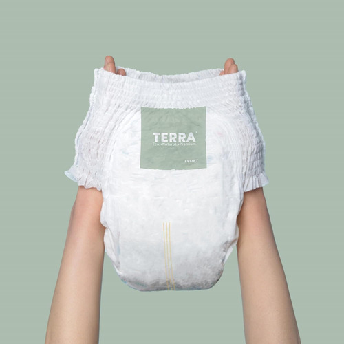 Pants Pañales Terra Eco Biodegradables Desechables Talla Xg