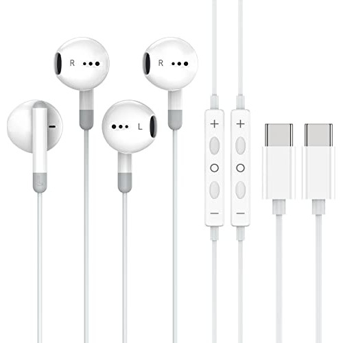 Earbuds Para iPhone 15 iPad Android Smartphone Galaxy S20 Fe