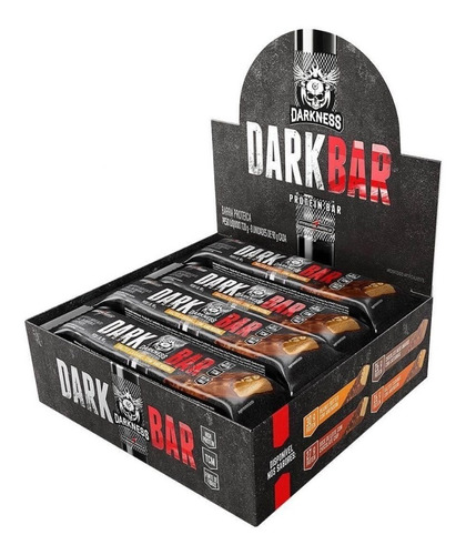 Dark Whey Bar 90g Caixa C/ 8 Un Darkness - Integralmédica