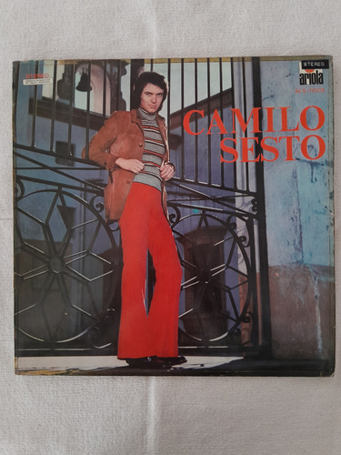 Disco Vinilo Camilo Sesto Solo Un Hombre Edición 1972 (Usado)