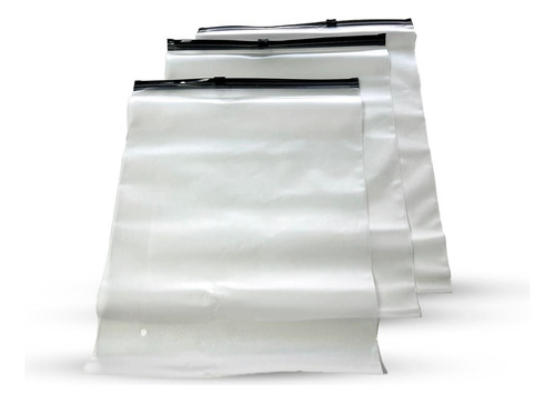 Embalagem 25 Unidade Saco Zip Lock Prática Roupa 40x55 Loja