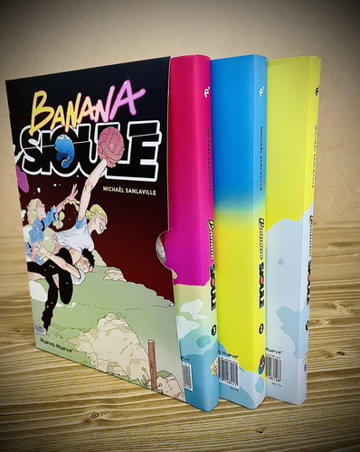Estuche Integral Banana Sioule, De Sanlaville, Michael. 1, Vol. 1. Editorial Nuevo Nueve, Tapa Blanda, Edición 1 En Castellano, 2025