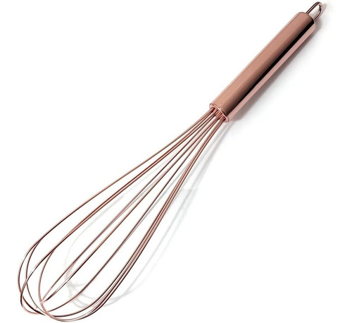 Imagem 4 de 6 de Fouet Profissional Inox Batedor De Ovos Rose 30 Cm Omelete