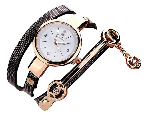 Reloj Pulsera Cuero Para Dama