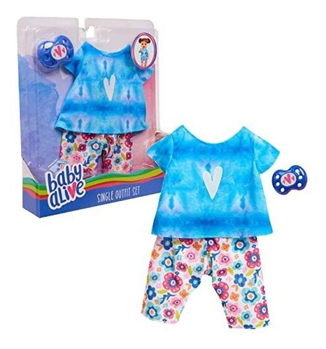 Conjunto De Atuendo Individual Baby Alive, Camiseta Teñida