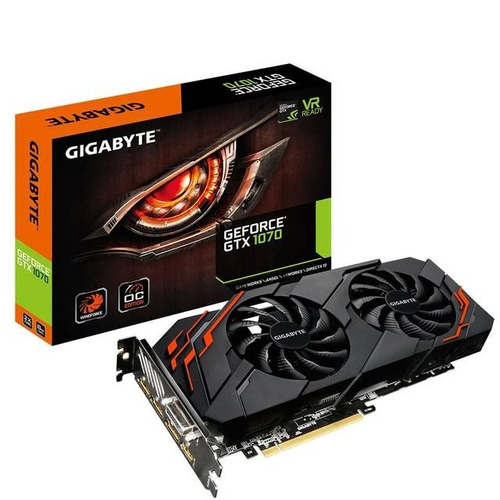 Gigabyte Nvidia Geforce Gtx 1070 Windforce Oc 8gb Gddr5 Dvi/