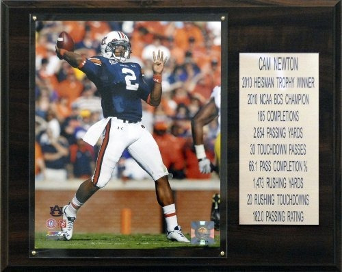 Ncaa Football Cam Newton Auburn Tigers Career Stat Plaque