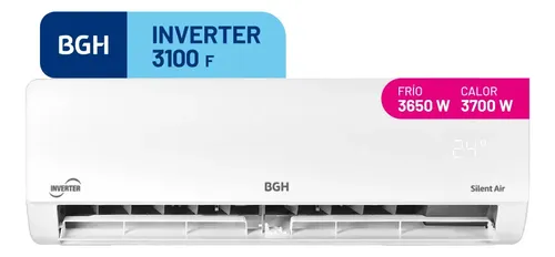 Aire Acondicionado Split BGH Inverter Frío/Calor 3000F