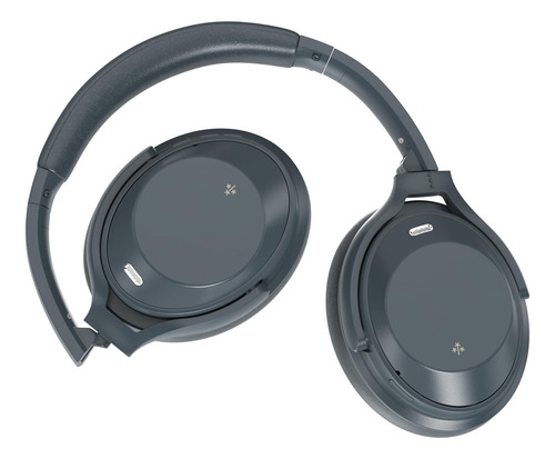 Auriculares Bluetooth Over Ear Hune Fauna Anc Sustentables 50h Gris
