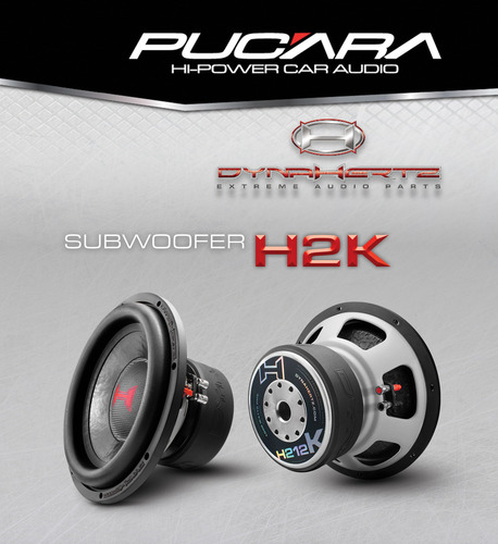 Subwoofer H212 K - 12 Pulgadas - Dynahertz Color Negro D4