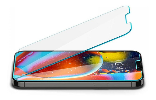 Imagem 4 de 6 de Pelicula Original Spigen iPhone 13 E 13 Pro Glas.tr Slim Hd