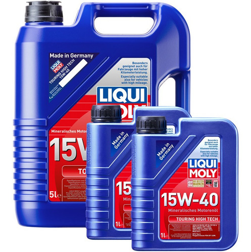 Aceite Para Motor Touring High Tech 15w40 Liqui Moly 7lts