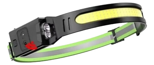 Linterna Frontal Led Brillante Luz Camping Lampara De Cabeza