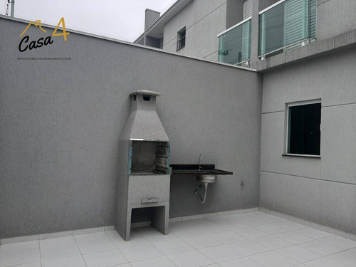 Imagem 6 de 28 de Sobrado Frontal Novo Na Vila Esperança!!! - So0399