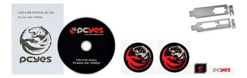 Placa De Vídeo Amd Pcyes Radeon R5 230 2gb Ddr3 64 Bits