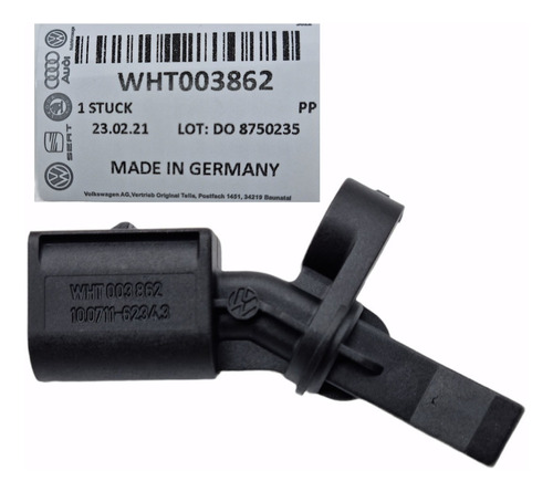 Sensor Abs Trasero Derecho Vento Up Audi Wht003862 