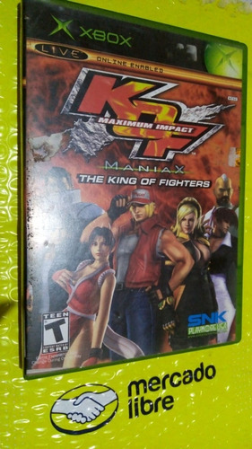 Kof Maximum Impact Maniax Xbox