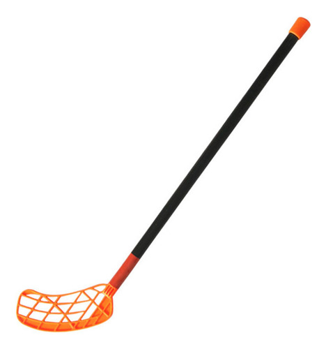 Hockey Stick Floor Ball Ball Player Player Longitud Naranja